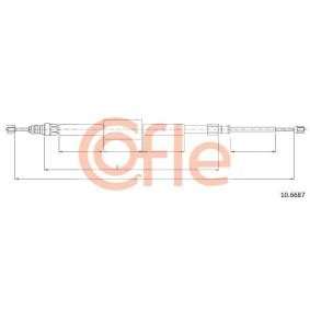 Compre Cabo de freio de mão de COFLE online para SCÉNIC II (JM0/1_) a preços moderados