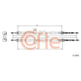 Handbremsseil 11.5456