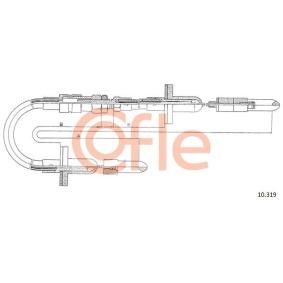 Compre Cabo de aço, accionamento da embraiagem da COFLE 10.319 a um preço baixo por 15,78 €