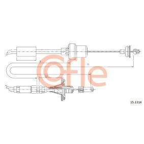 Acquista Cavo frizione da COFLE 15.1314 a buon mercato per soli 35,31 €