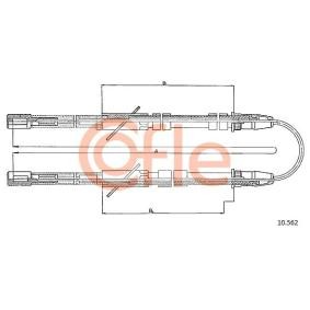Handbremsseil für LADA von COFLE