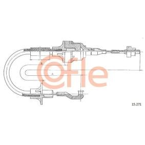 Compre Cabo de aço, accionamento da embraiagem da COFLE 15.271 a um preço baixo por 11,68 €