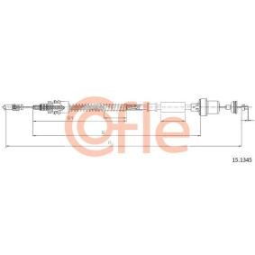 Compre Cabo de aço, accionamento da embraiagem da COFLE 15.1345 a um preço baixo por 17,19 €