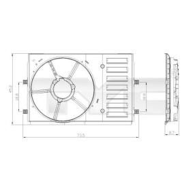 Halter, Kühlerlüfter 837-0035-1