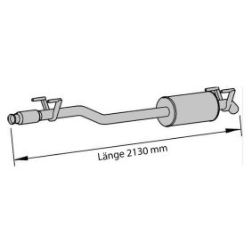 Mittelschalldämpfer von VEGAZ