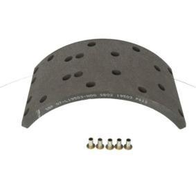 Acquista Kit materiale d'attrito, Freno a tamburo da SBP 07-L19503-N00 a buon mercato per soli 76,77 €