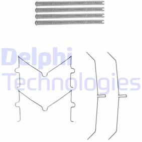 Compre Kit de accesorios, pastillas de frenos de DELPHI online para HILUX III Caja/Chasis (KUN1_, TGN3_, TGN2_, TGN1_, KUN2_, GG a precios moderados