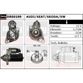 Anlasser für SKODA von DELCO REMY