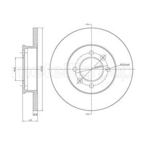 Bremsscheibe 23-0136
