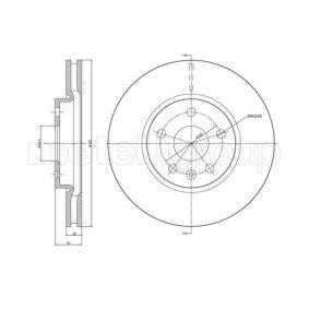 Compre Disco de travão da METELLI 23-1005C a um preço baixo por 82,01 €