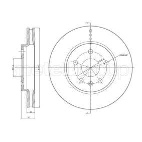 Compre Disco de travão da METELLI 23-1006C a um preço baixo por 67,55 €
