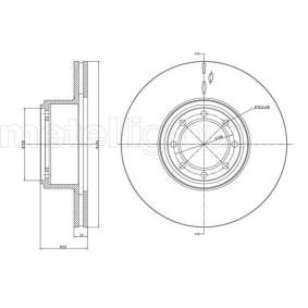 Acquista Disco freno da METELLI 23-1040C a buon mercato per soli 63,99 €