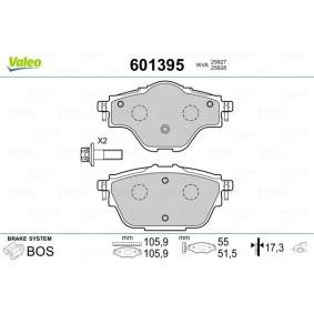 Acquista Kit pastiglie freni da VALEO 601395 a buon mercato per soli 35,07 €