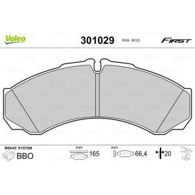 Acquista Kit pastiglie freni da VALEO 301029 a buon mercato per soli 31,93 €