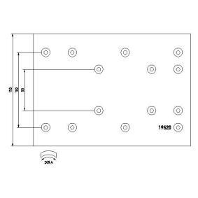 Acquista Kit materiale d'attrito, Freno a tamburo da TEXTAR 1962005 a buon mercato per soli 188,55 €