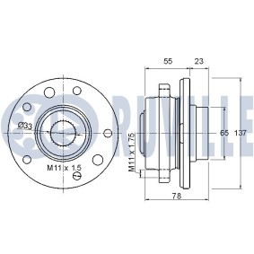 Compre Rótula axial de dirección de RUVILLE online para Lupo / Lupo 3L (6X1, 6E1) a precios moderados