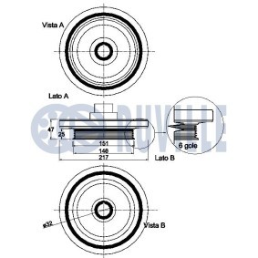 Achetez des Pilon, Pompe à haute pression RUVILLE 265407 à prix pour 32,45 €