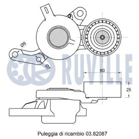 Comprar Juego rodillos, correa distribución de RUVILLE 5603650 a bajo precio de 49,46 €