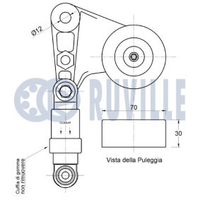 Radlagersatz für FIAT von RUVILLE