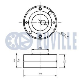 Hydrostößel für CITROËN von RUVILLE