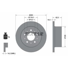 Bremsscheibe von TEXTAR