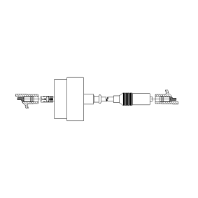 Zündkabel 1A11/40 für MG