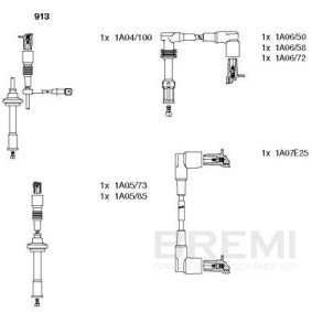 Zündkabel 708/50 von BREMI günstig für 12,45 € online kaufen