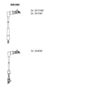 Zündleitungssatz für SUBARU von BREMI