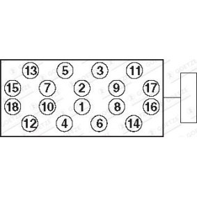 Zylinderkopfschraubensatz 22-53005B