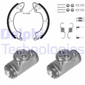 Achetez des Kit de freins, freins à tambours DELPHI 971 à prix pour 106,47 €