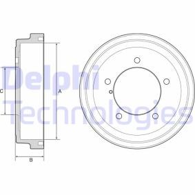 Bremstrommel BF531 von DELPHI günstig für 47,60 € online kaufen