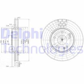 Köp Bromsskiva av DELPHI BG3396C till det låga priset 1058,56 kr