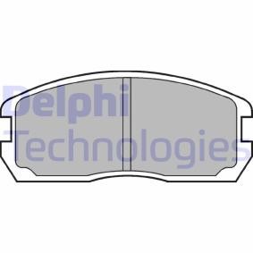 Bremsbeläge von DELPHI