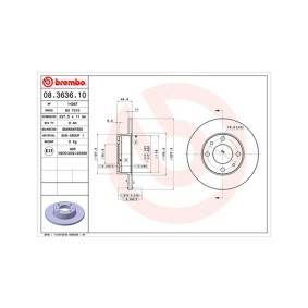 Acquista Disco freno da MAGNETI MARELLI 360406020400 a buon mercato per soli 30,48 €