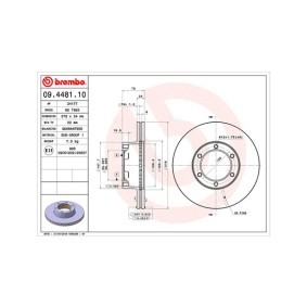 Bremsscheibe von MAGNETI MARELLI