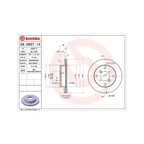 Bremsscheibe von MAGNETI MARELLI