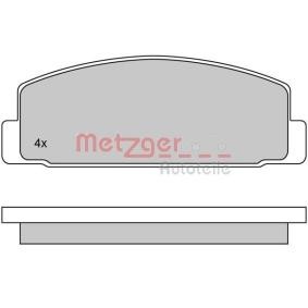 Köp Bromsbelägg av METZGER 1170088 till det låga priset 211,49 kr