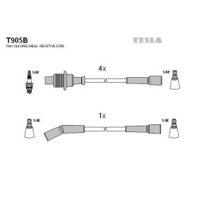 Zündleitungssatz für PEUGEOT von TESLA