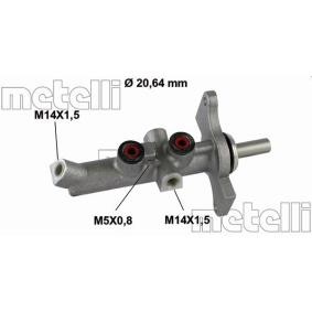 Hauptbremszylinder 05-0806 von METELLI günstig für 69,83 € online kaufen