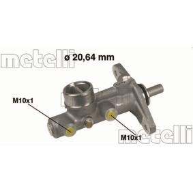 Comprar Cilindro principal de freno de METELLI 05-0145 a bajo precio de 63,57 €