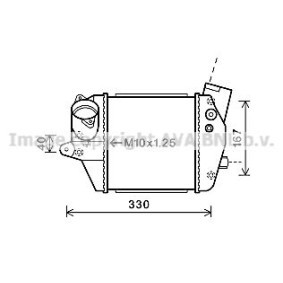 Compre Intercooler da AVA COOLING SYSTEMS MZ4243 a um preço baixo por 113,64 €