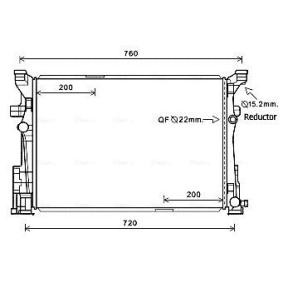Acquista Radiatore motore da AVA COOLING SYSTEMS MS2652 a buon mercato per soli 125,87 €