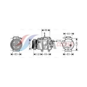 Acquista Radiatore motore da AVA COOLING SYSTEMS DN2396 a buon mercato per soli 197,36 €