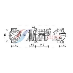 Kühler, Motorkühlung CT2059