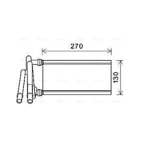 Acquista Scambiatore calore per riscaldamento abitacolo da AVA COOLING SYSTEMS TO6706 a buon mercato per soli 181,92 €