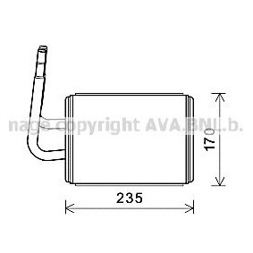 Comprar Radiador de calefacción de AVA COOLING SYSTEMS MZ6268 a bajo precio de 80,91 €