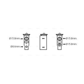 Acquista Valvola espansione climatizzatore da AVA COOLING SYSTEMS MZ1257 a buon mercato per soli 68,60 €