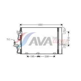 Klimakondensator von AVA COOLING SYSTEMS FT5386D
