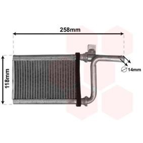 Achetez des Radiateur de chauffage VAN WEZEL 32006254 à prix pour 94,75 €