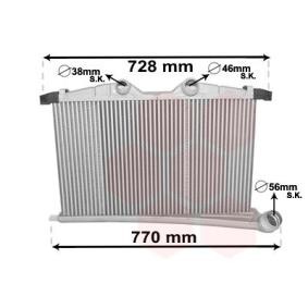 Kjøp Intercooler av VAN WEZEL 40004363 til den lave prisen 4271,50 NOK